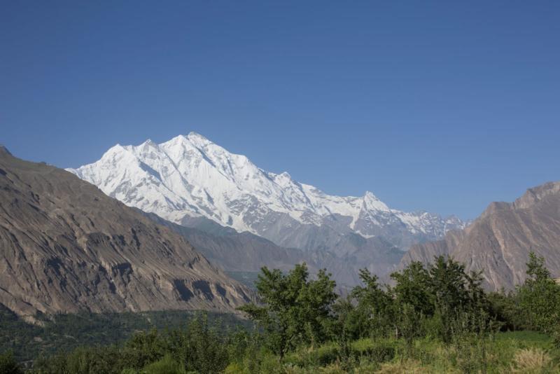 Rakaposhi mountain Hunza Valley