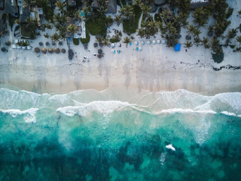 Tulum Mexico, Beach