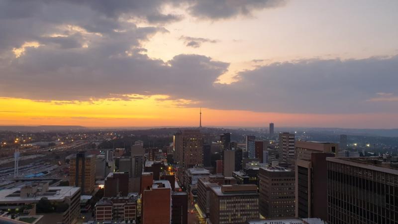 Sunset Johannesburg