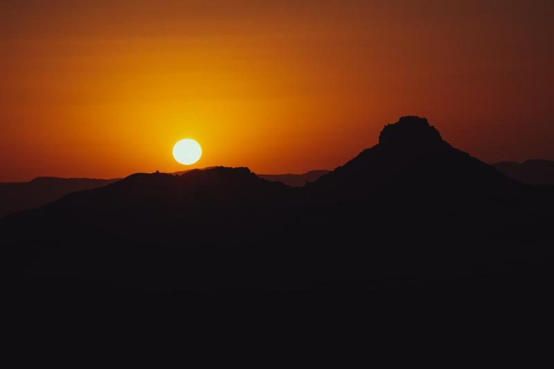 Djanet, Sunset
