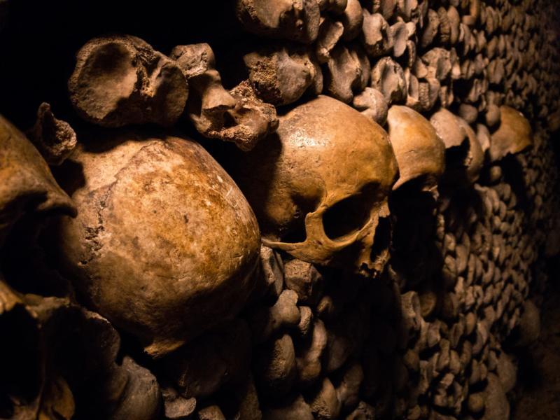 Catacombs of Paris, France