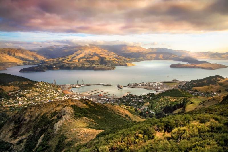 Lyttelton Harbour, New Zealand