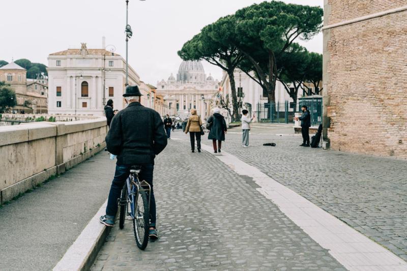 Visit Rome on a bike