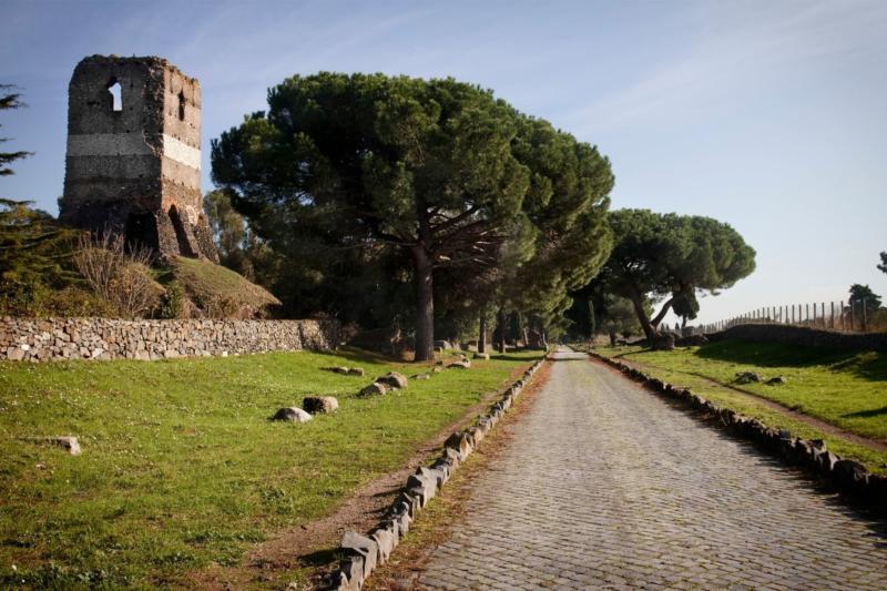 Appian Way in Rome