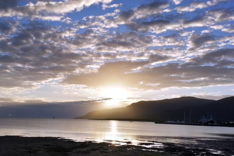 Sunrise at the Great Barrier Reef