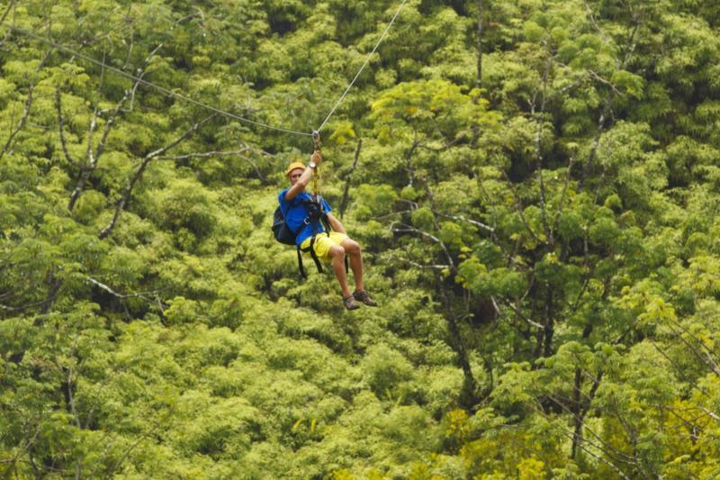 Ziplining, Queenstown