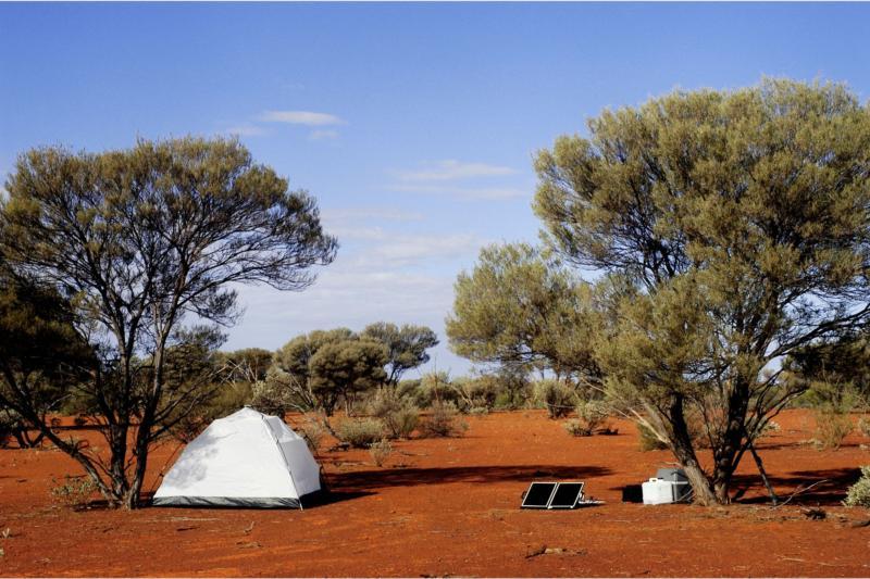 Australia set up camp