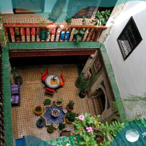 Moroccan riad