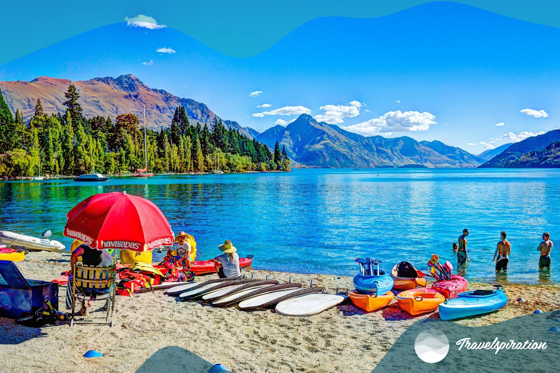 Winning the lottery: Go to Queenstown