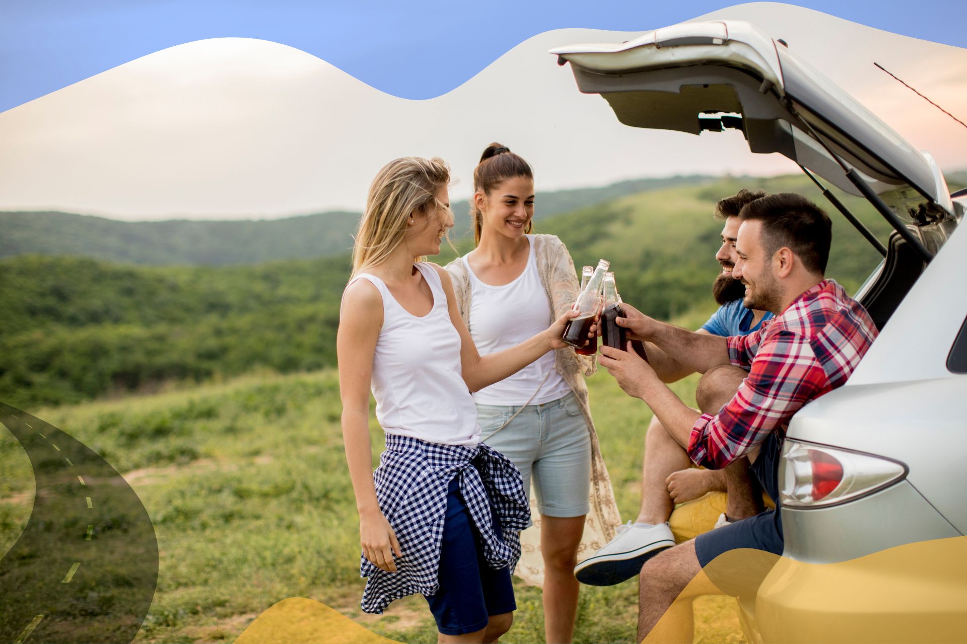 Food and Dining Options on a road trip