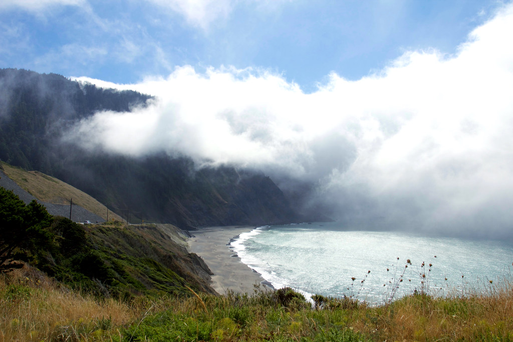 Fog on the coast, Oregon