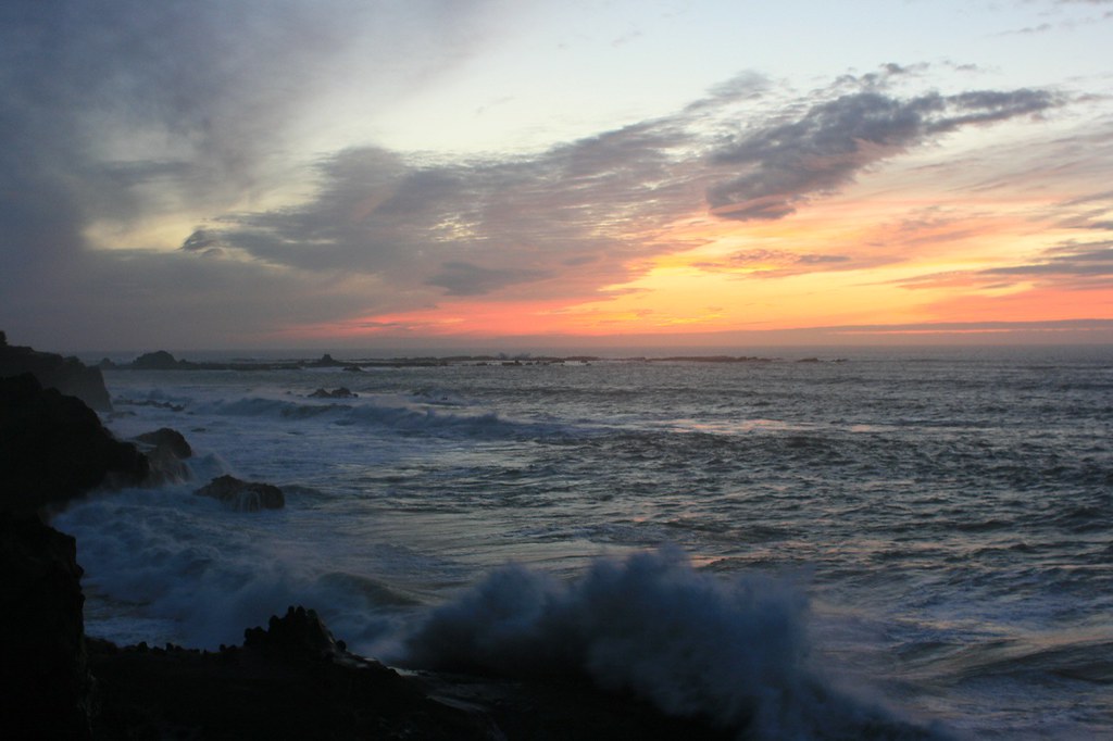 oregon coast sunset